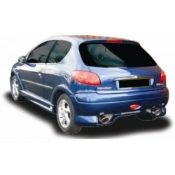 PARE CHOC PEUGEOT 206 BAD BOY ARRIERE