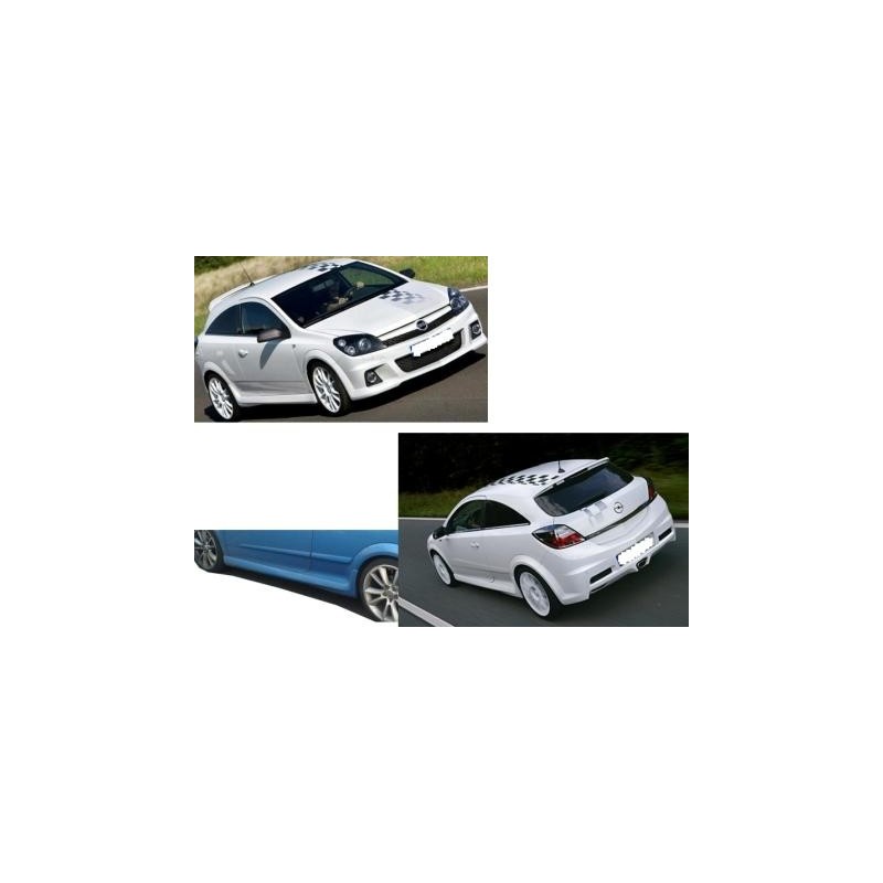 KIT CARROSSERIE COMPLET OPEL ASTRA H ST STYLE 5 PORTES (2004/2009)