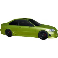 HONDA CIVIC 96 COUPE PARE CHOC SILVER AVANT