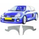 KIT CARROSSERIE COMPLET CLIO V6 DE 1998-2003