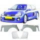 KIT CARROSSERIE COMPLET CLIO V6 DE 1998-2003